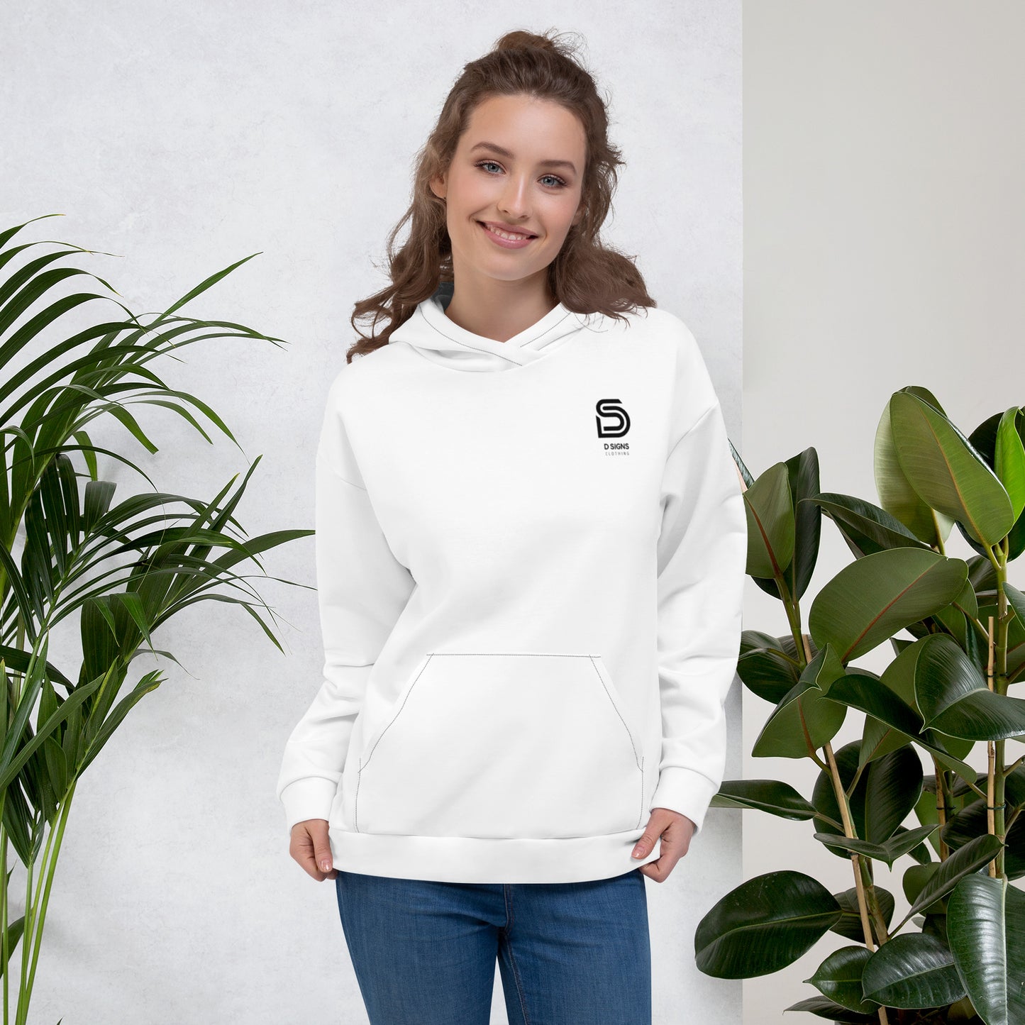 Sudadera con capucha D Signs mujer